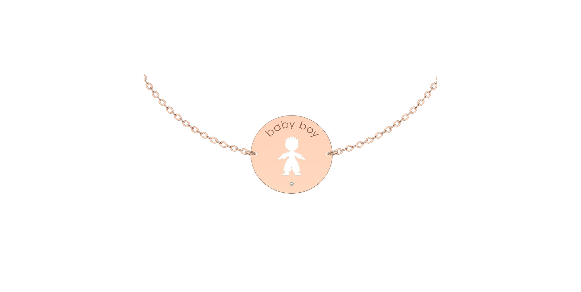 Diamond bracelet Baby Boy