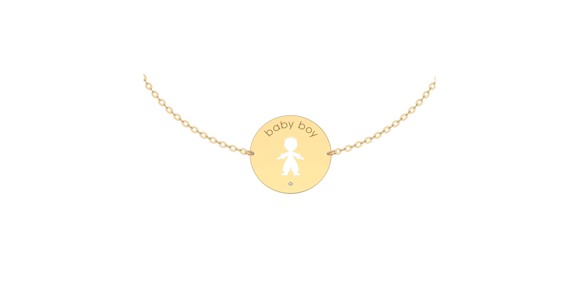 Diamond bracelet Baby Boy