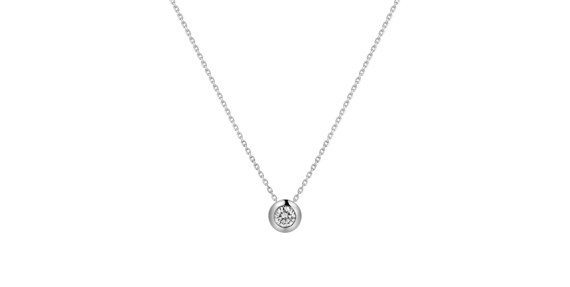 Diamond necklace Sparkling Dot