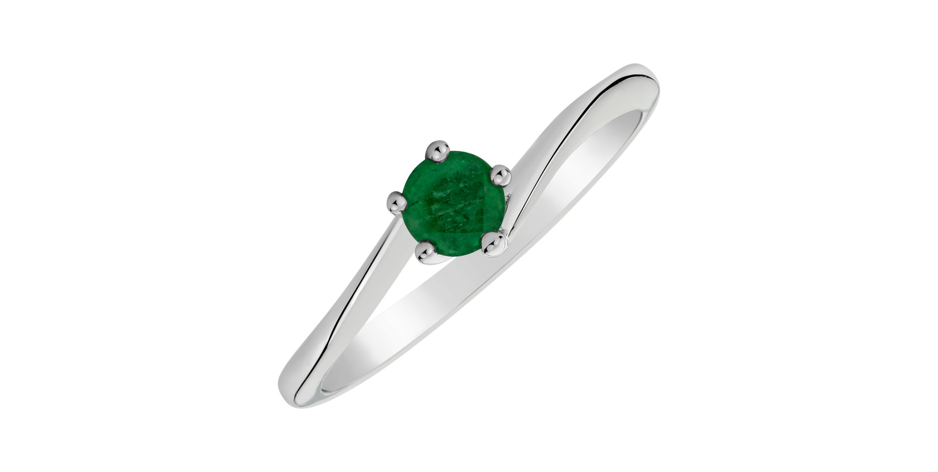 Ring with Emerald Bonbon