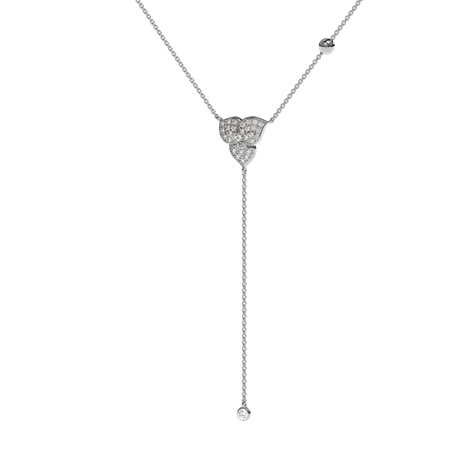 Diamond necklace Petal Waterfall