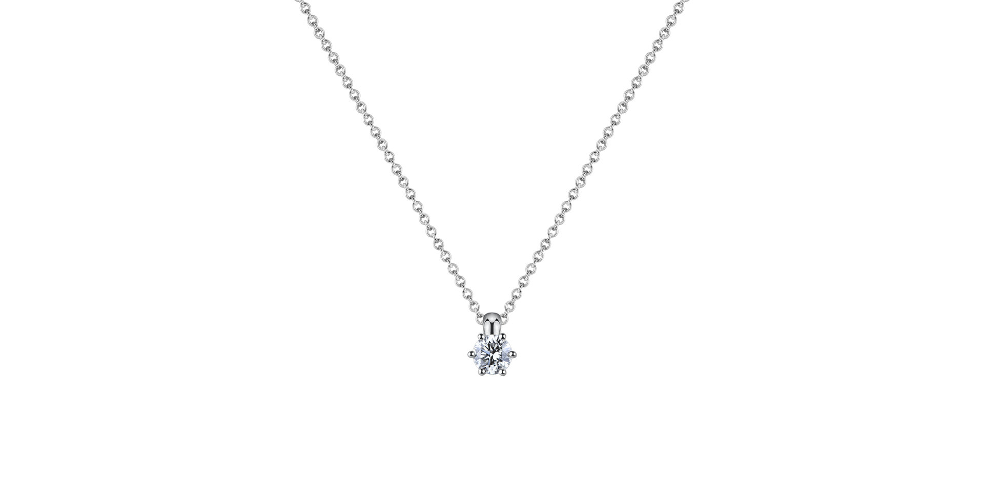 Diamond necklace Eternal Drop