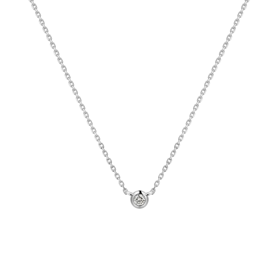 Diamond necklace Sparkling Drop