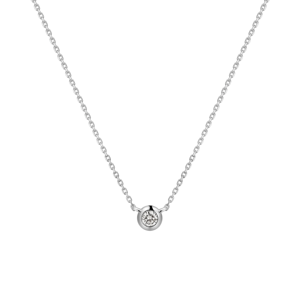 Diamond necklace Sparkling Drop