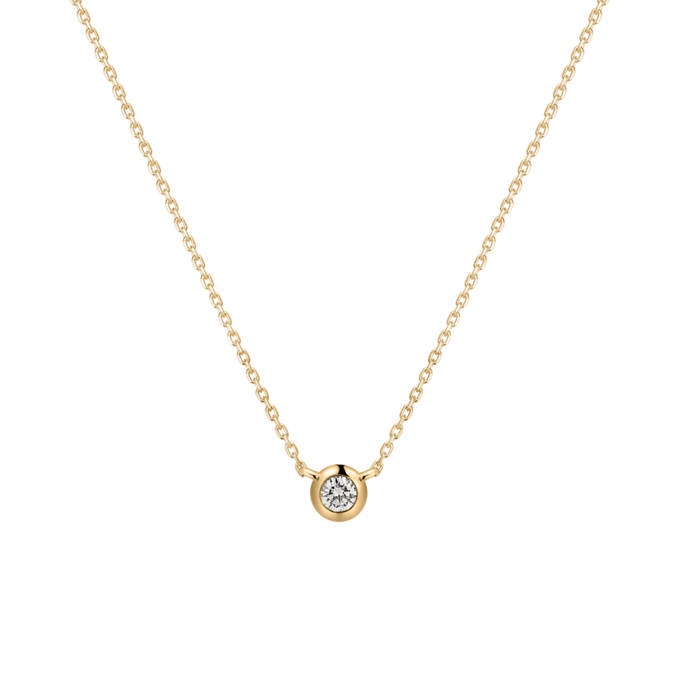 Diamond necklace Sparkling Drop