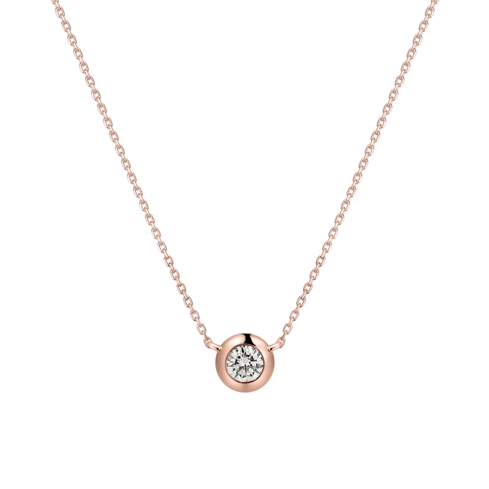 Diamond necklace Sparkling Drop