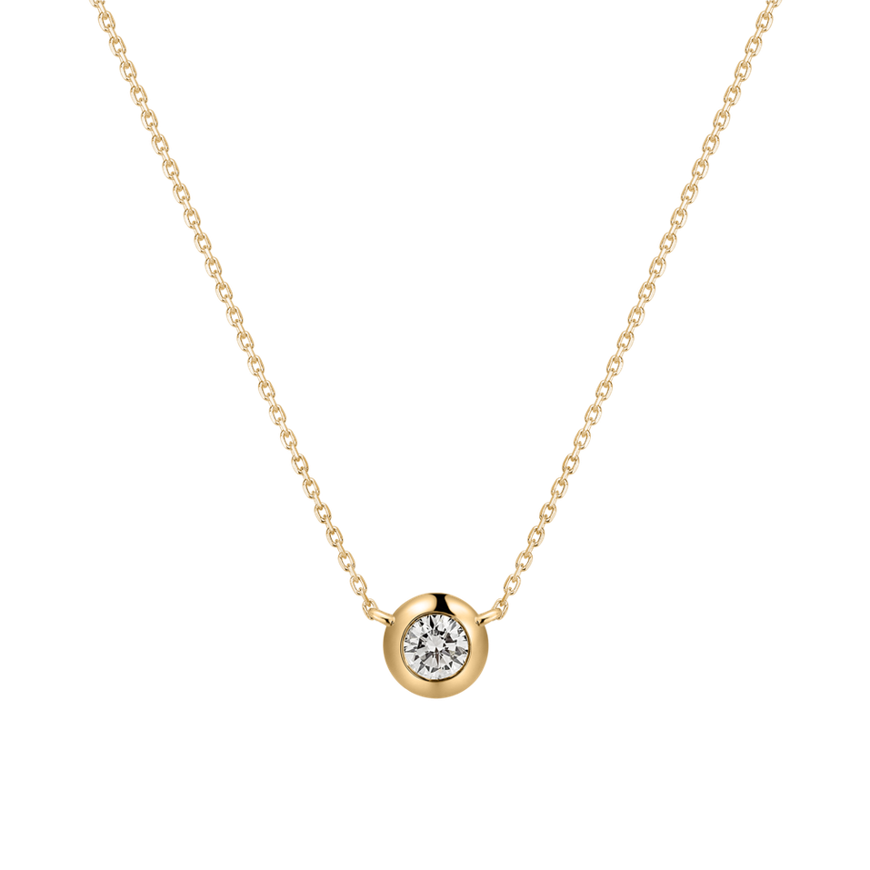 Diamond necklace Sparkling Drop