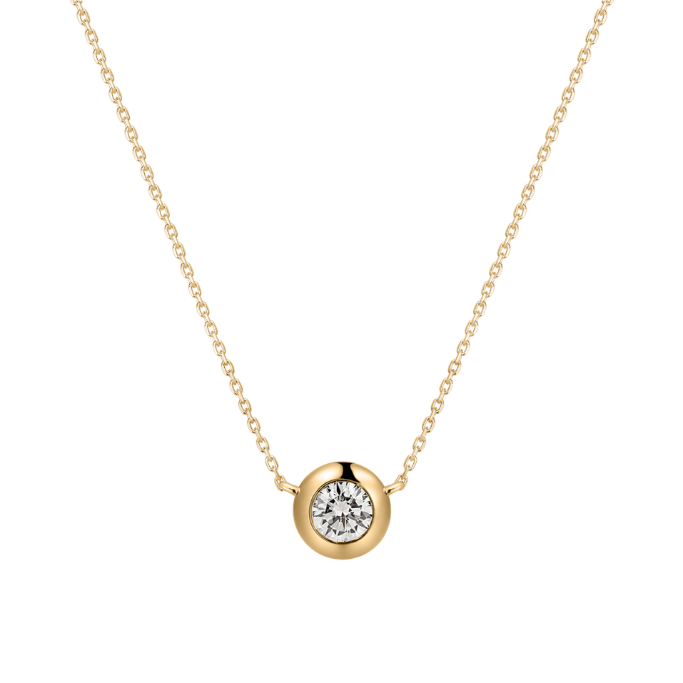 Diamond necklace Sparkling Drop