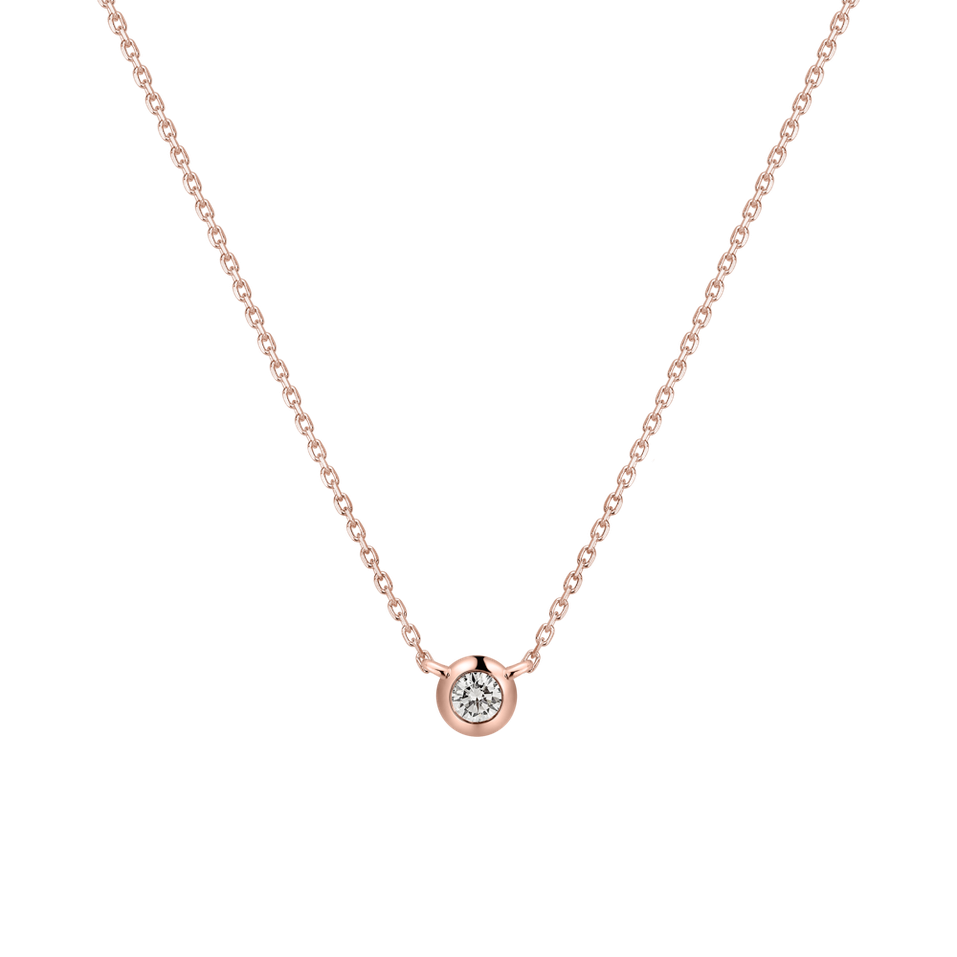Diamond necklace Sparkling Drop