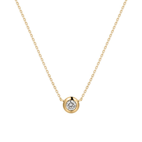 Diamond necklace Sparkling Drop