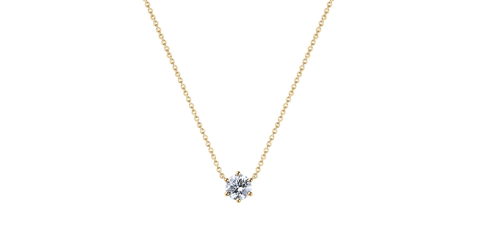 Diamond necklace Essential Shine