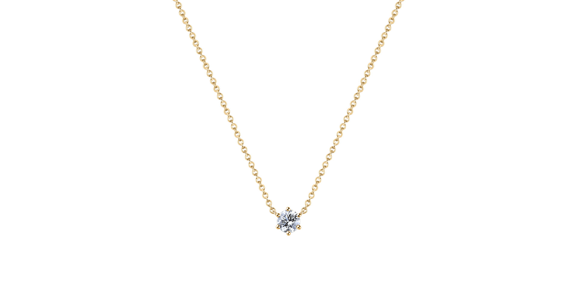 Diamond necklace Essential Shine