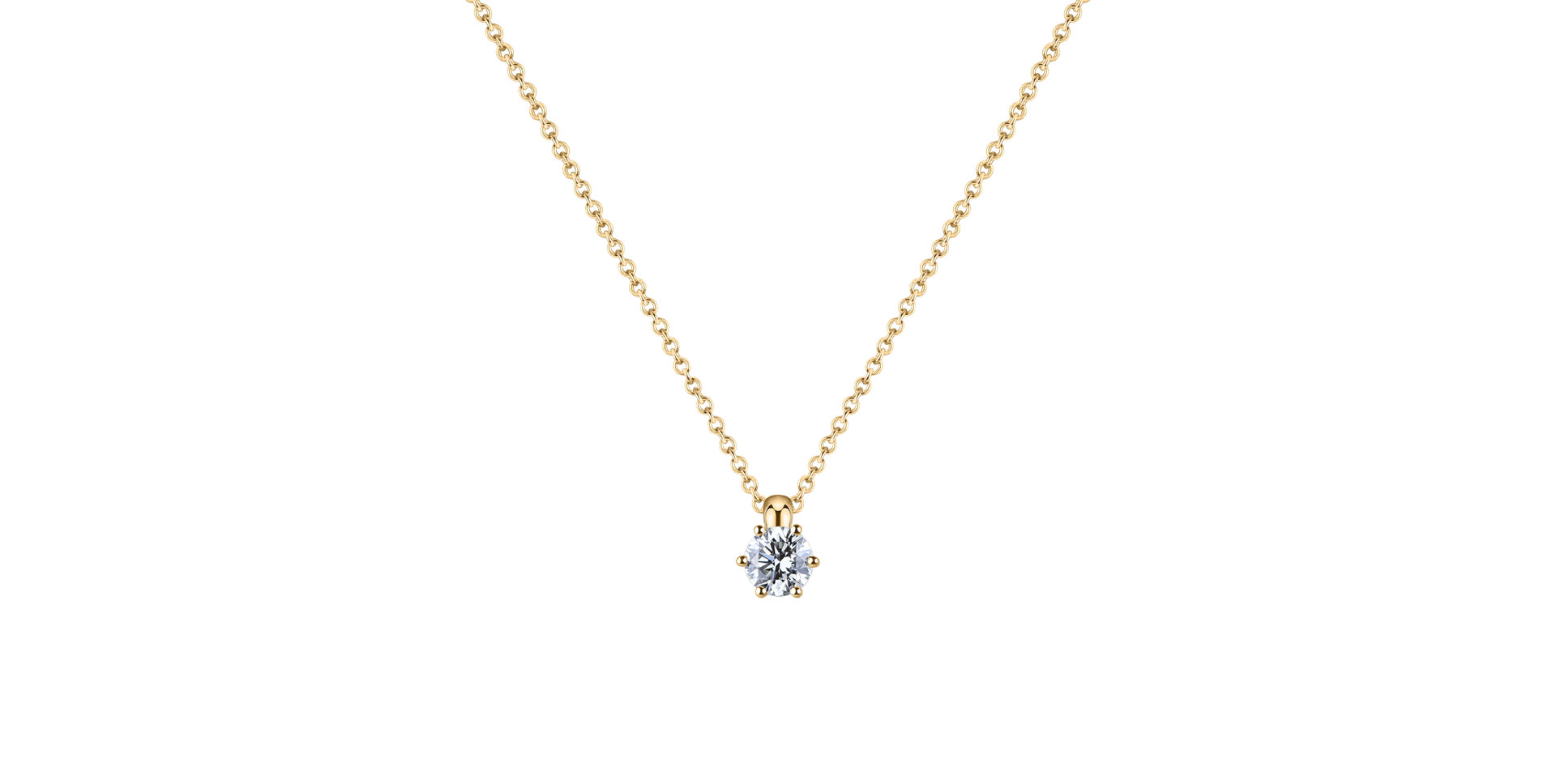 Diamond necklace Eternal Drop