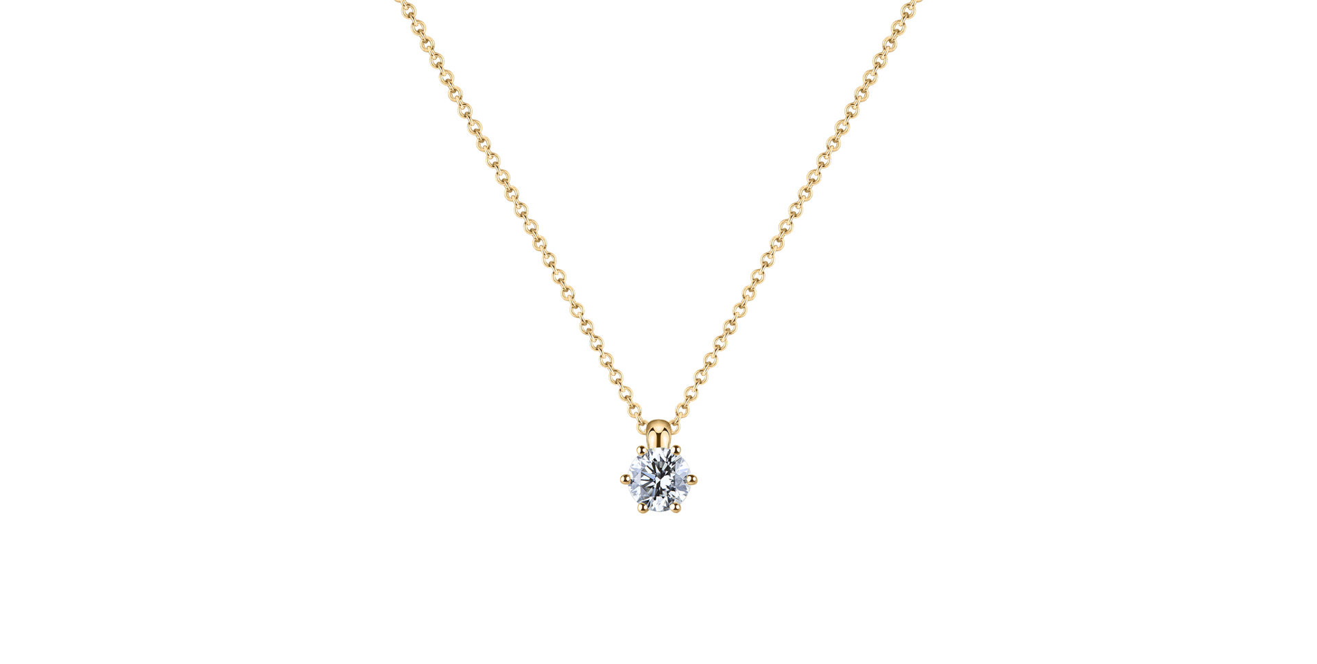 Diamond necklace Eternal Drop