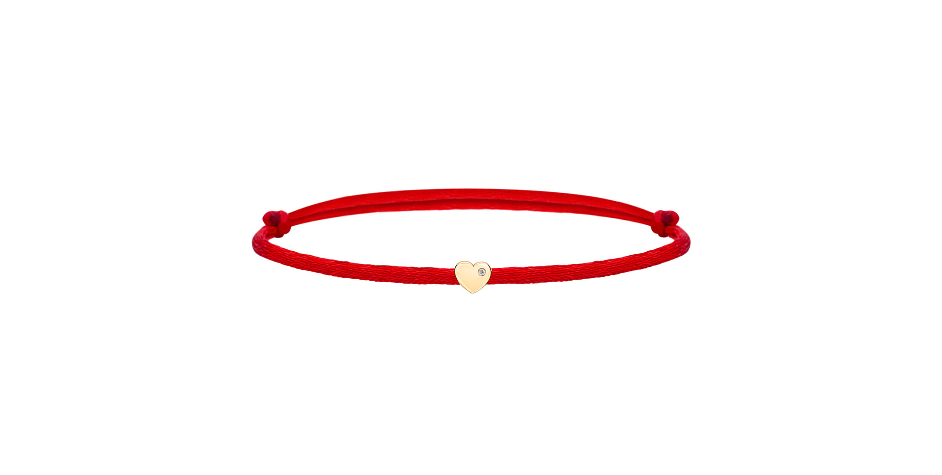 Diamond bracelet Red Heart