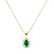 Diamond pendant with Emerald Princess Essence2