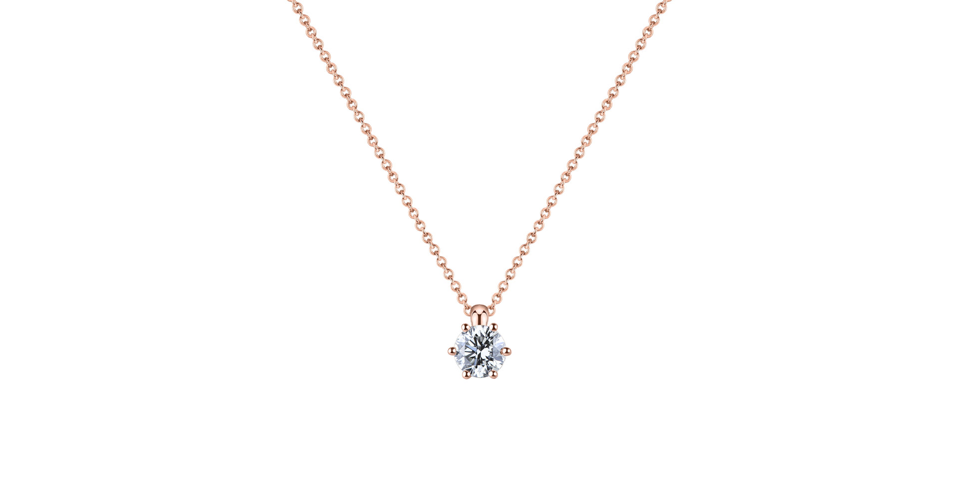 Diamond necklace Eternal Drop