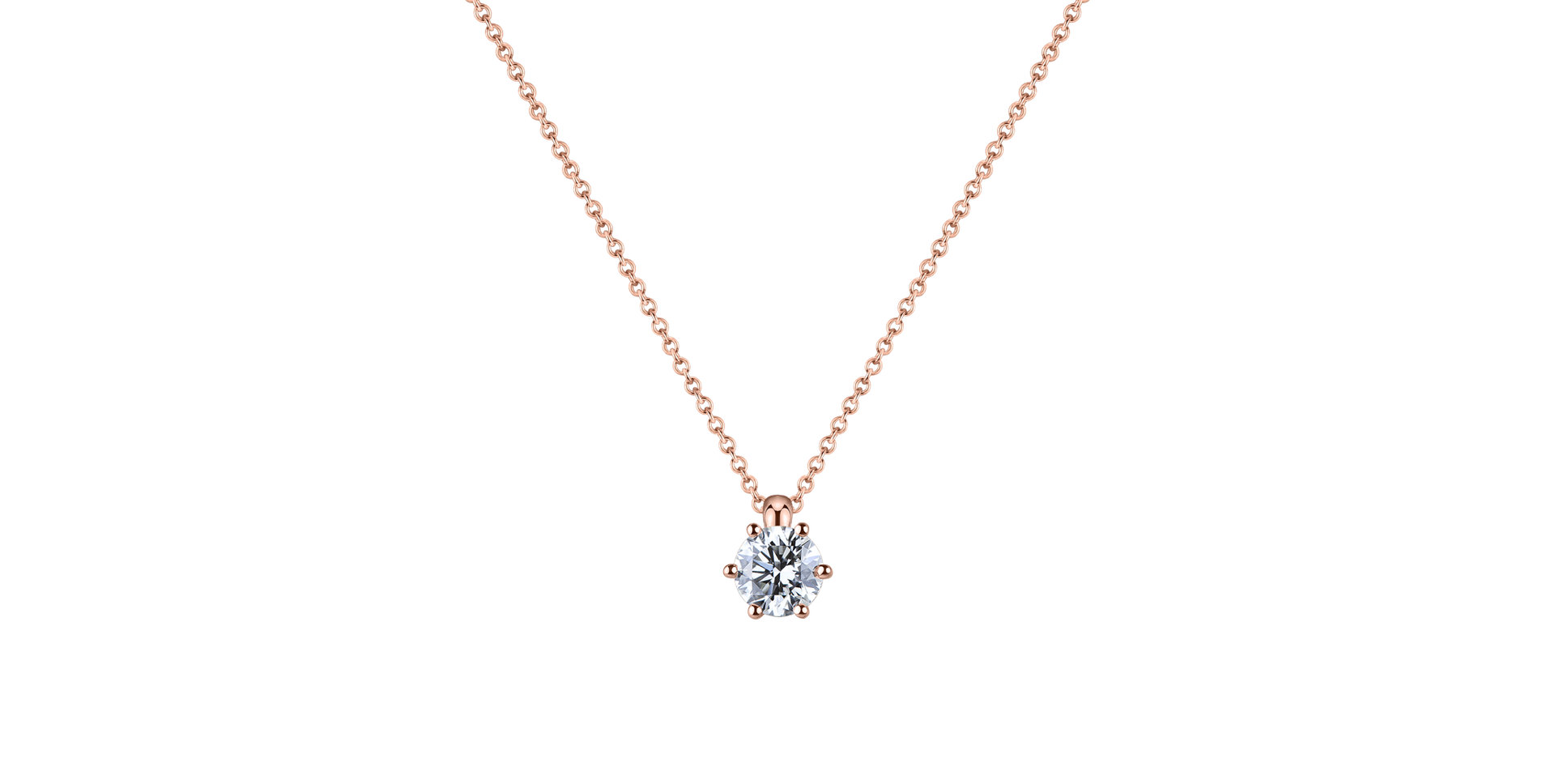 Diamond necklace Eternal Drop