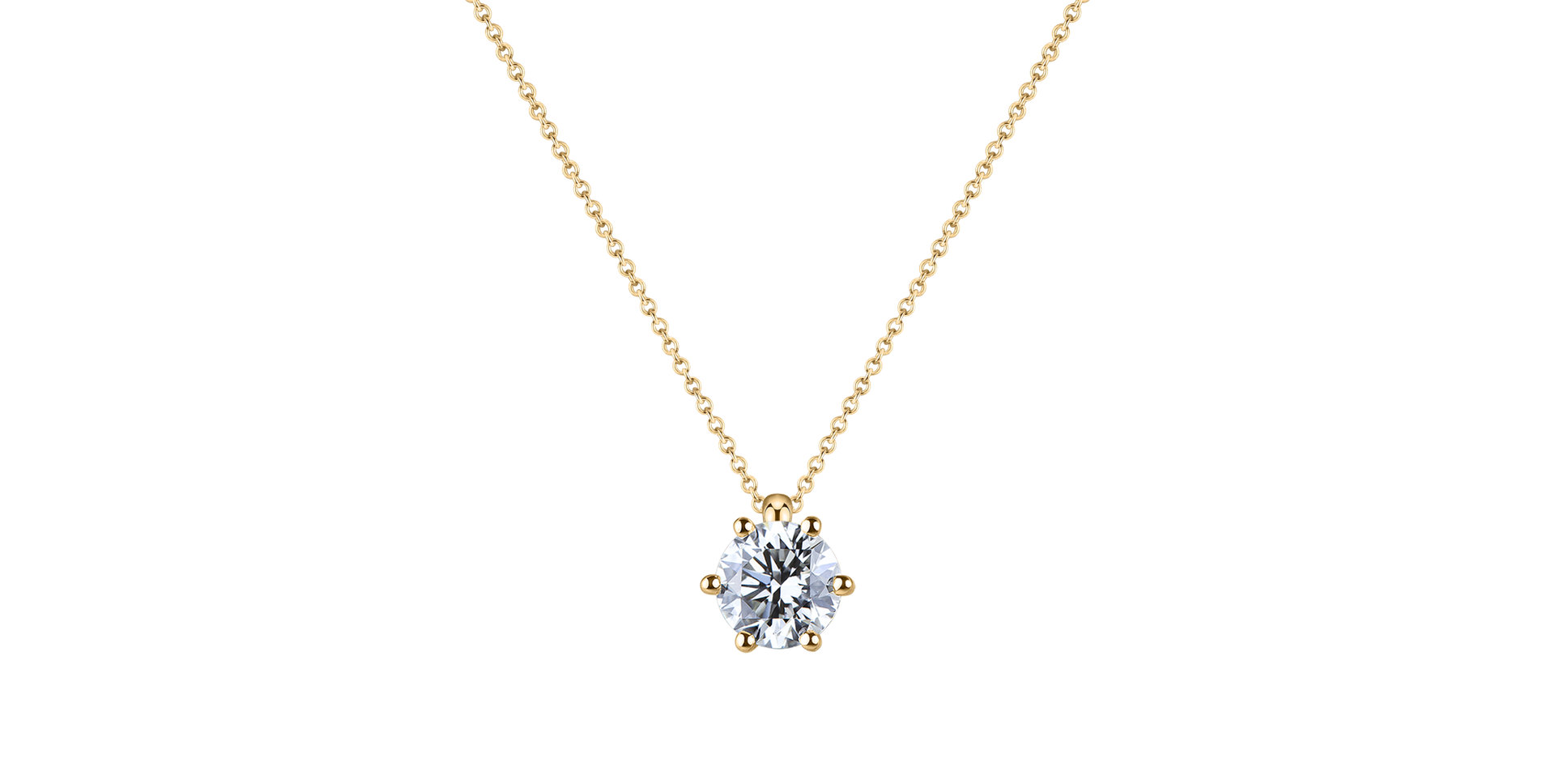 Diamond necklace Eternal Drop