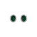 Diamond earrings with Emerald Princess2