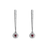 Diamond earrings with Ruby Sparkling Exclamation2