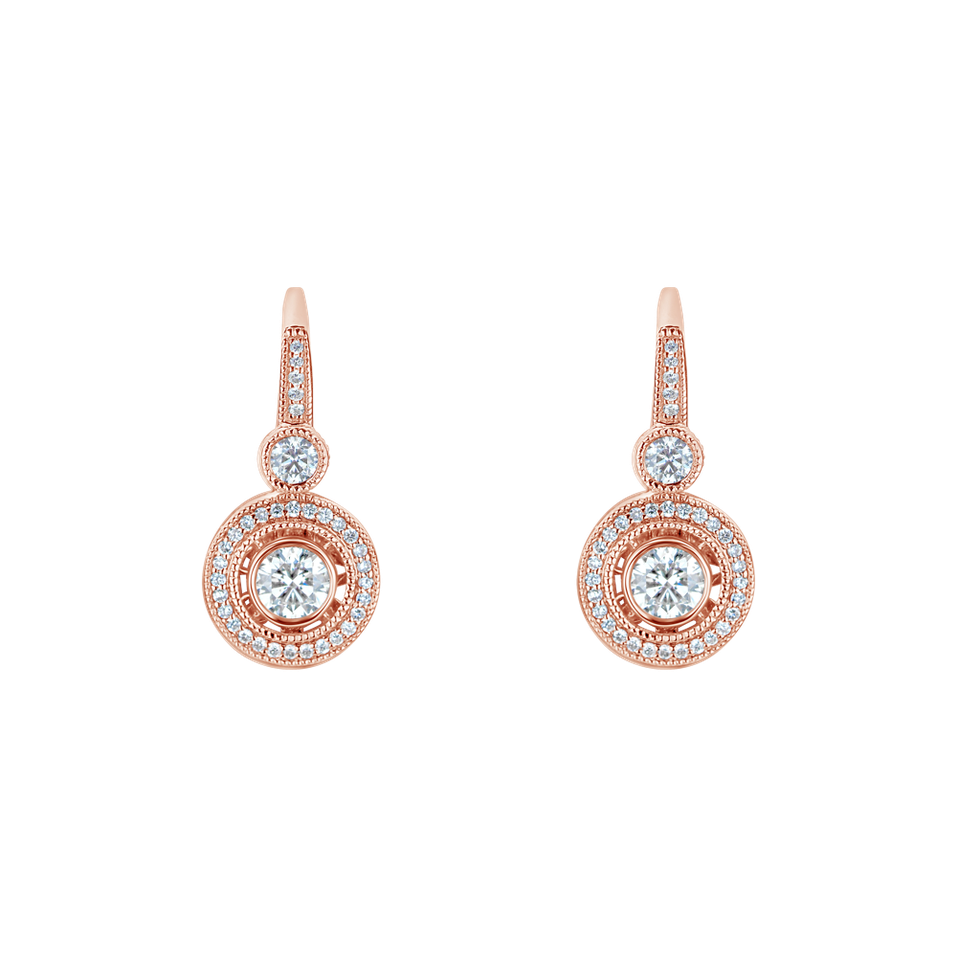 Diamond earrings Monarch Love