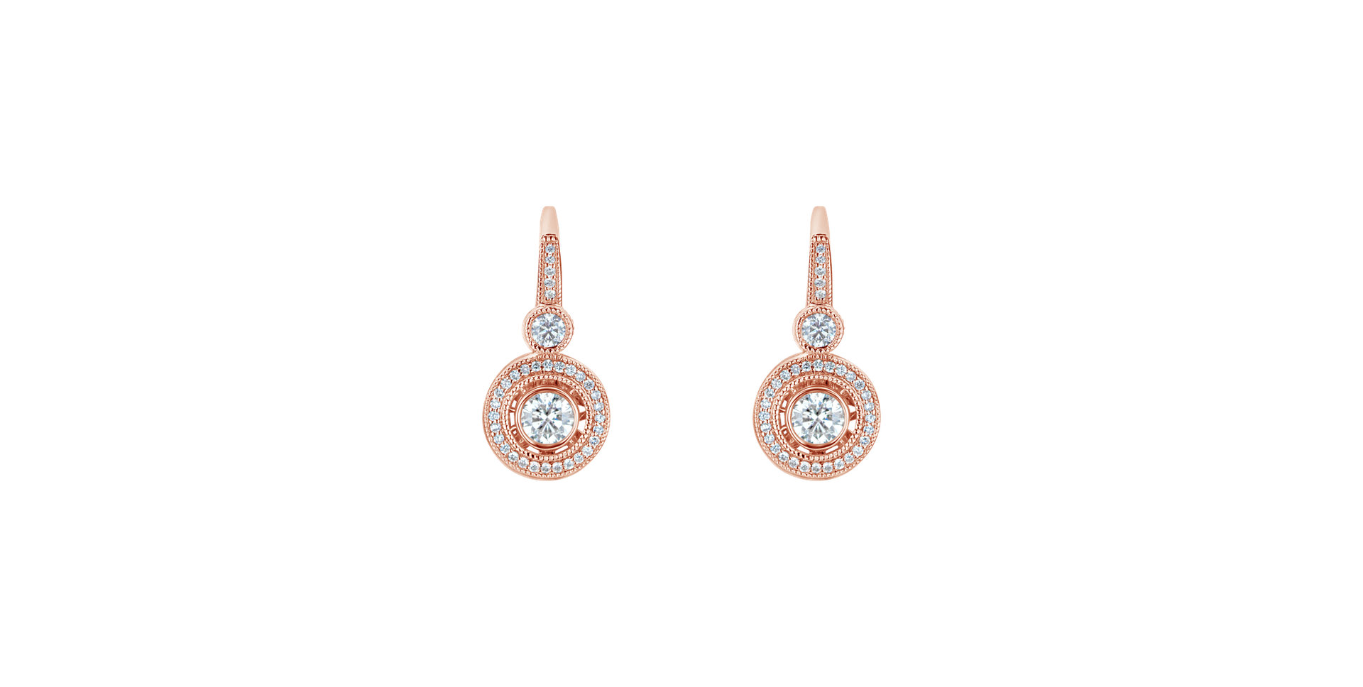 Diamond earrings Monarch Love