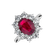 Diamond ring with Ruby Princess Joy2