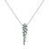 Diamond pendant with Emerald Witching Waterfall2