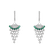 Diamond earrings and Emerald Royal Mesh2