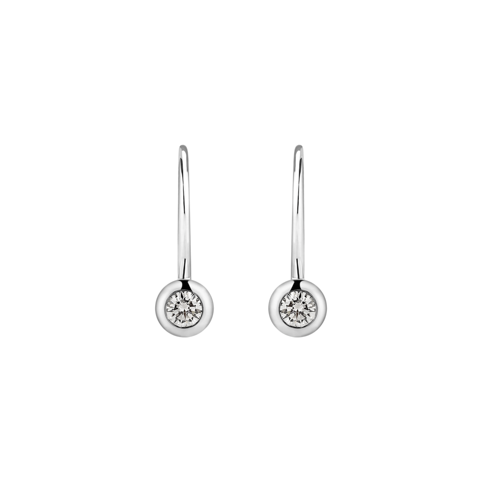 Diamond earrings Sparkling Drops