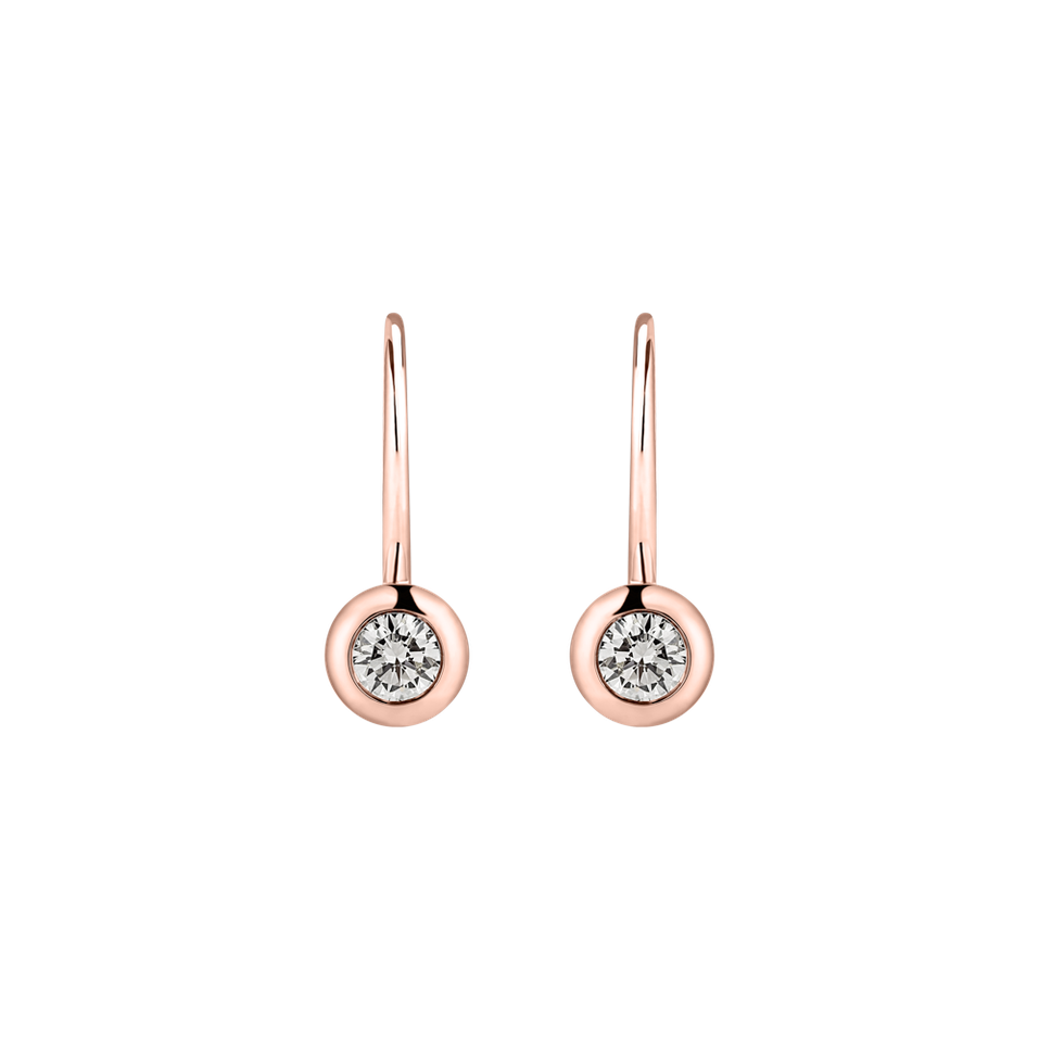 Diamond earrings Sparkling Drops