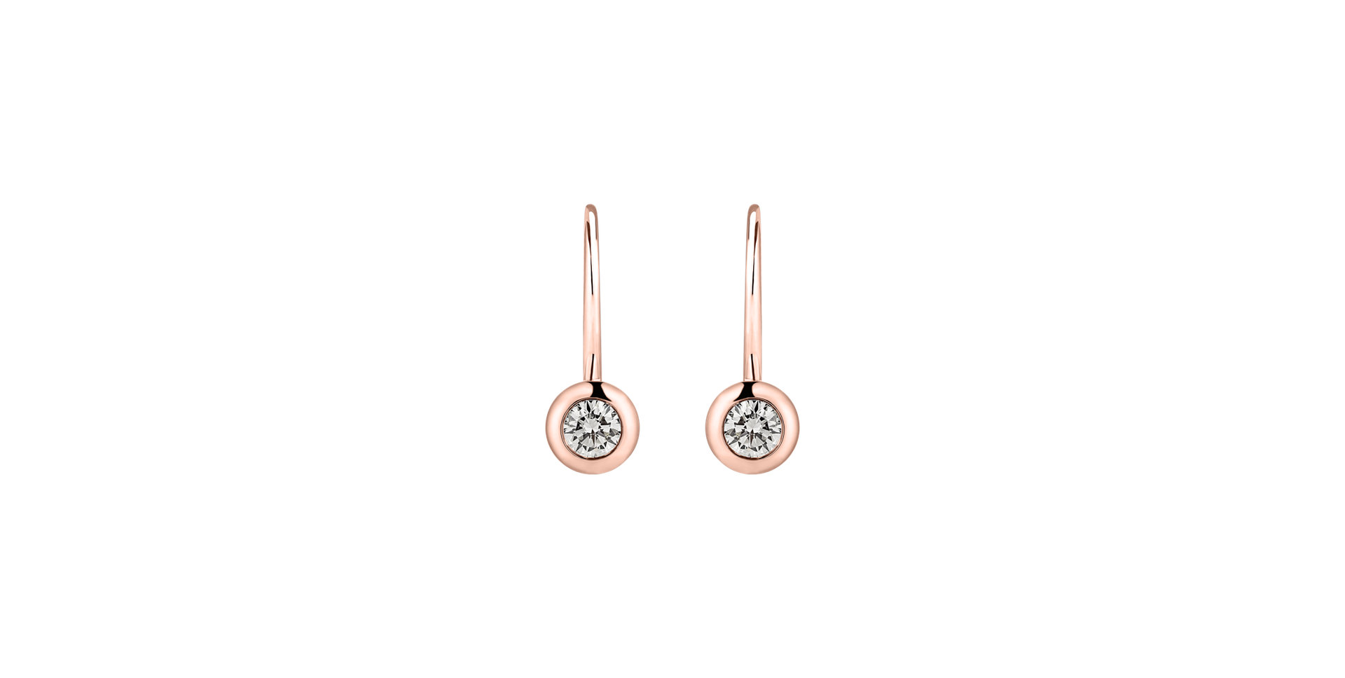 Diamond earrings Sparkling Dots