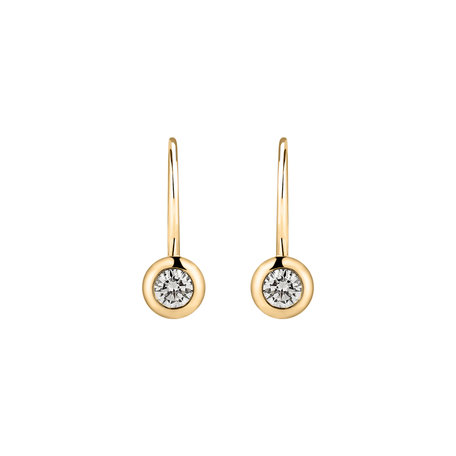 Diamond earrings Sparkling Dots