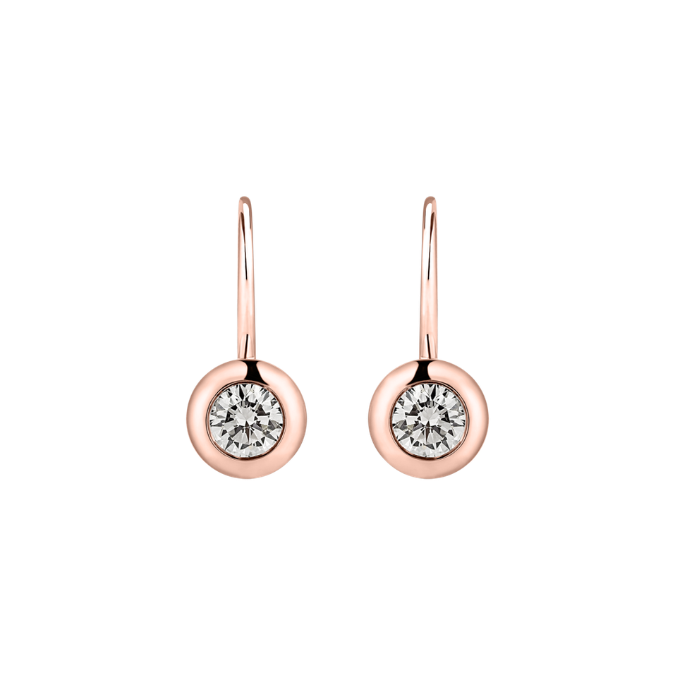 Diamond earrings Sparkling Drops