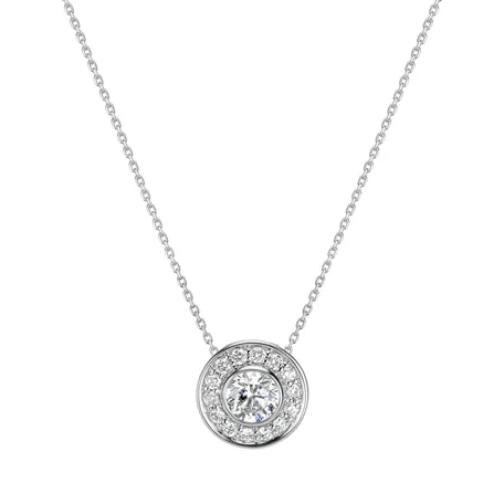 Diamond pendant Frozen Rain