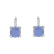 Diamond earrings with Chalcedony Royal Drops2