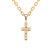 Diamond pendant Small Cross2
