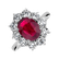 Diamond ring with Ruby Princess2
