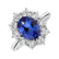Diamond ring with Tanzanite Princess2