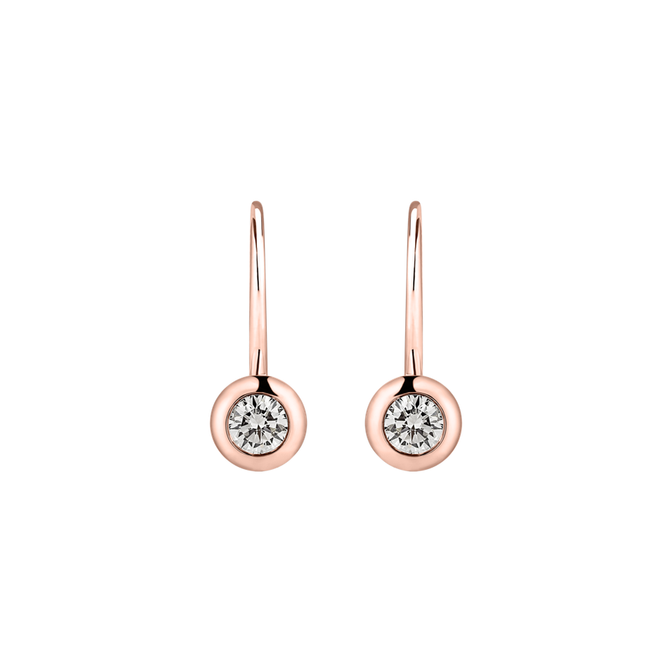 Diamond earrings Sparkling Drops