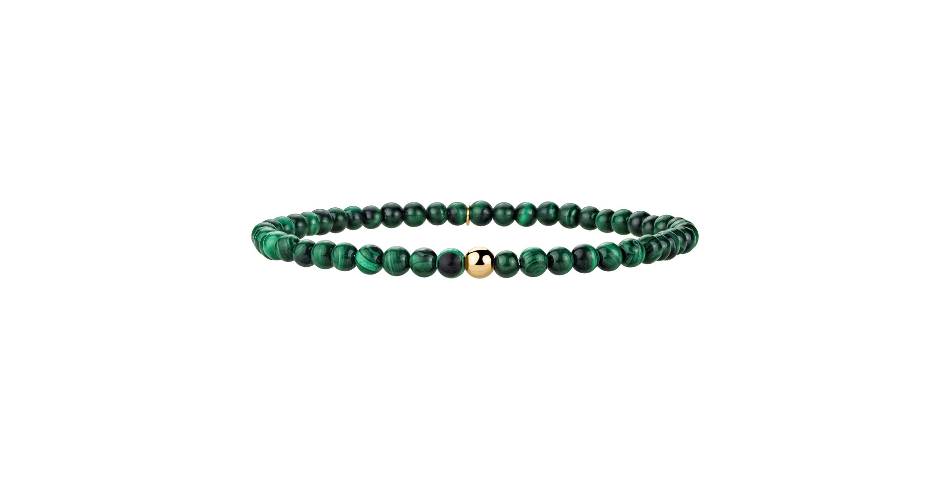 Bracelet with Malachite Fancy Beauty