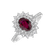 Diamond ring with Ruby Majesty2