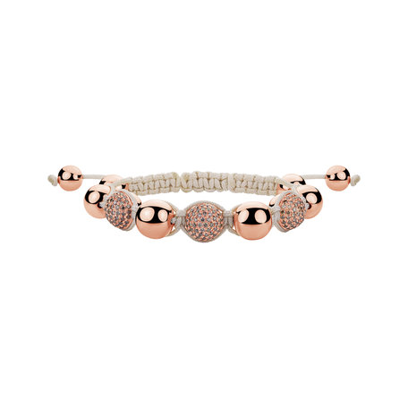 Bracelet with brown diamonds Endless Bubbles
