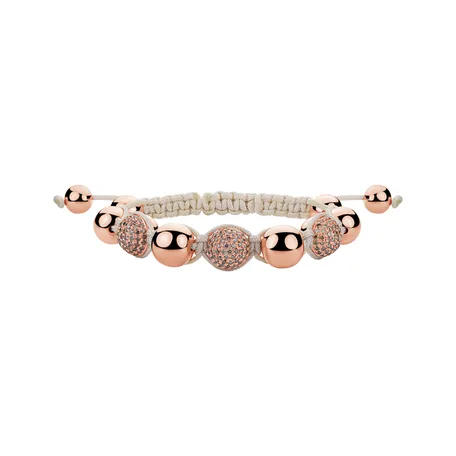 Bracelet with brown diamonds Endless Bubbles