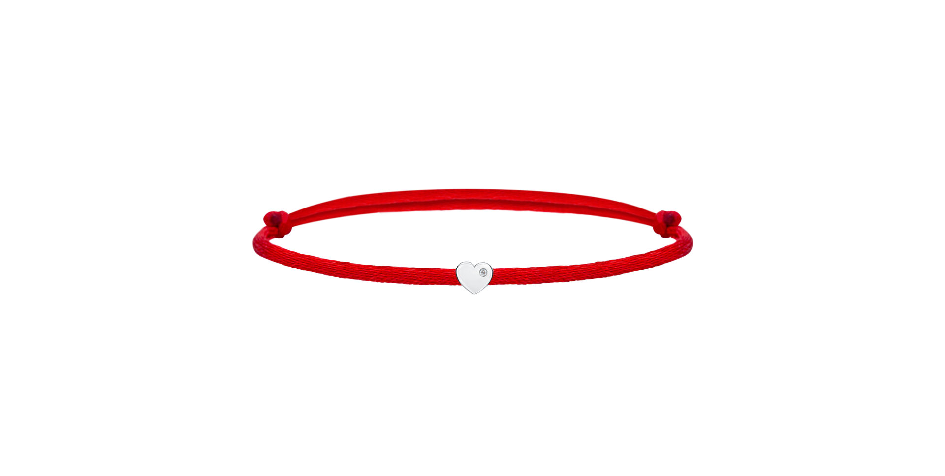Diamond bracelet Red Heart