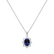 Diamond pendant with Tanzanite Royal Aurora2