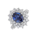 Diamond ring with Sapphire Princess Hope2