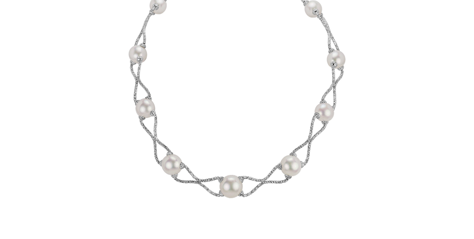 Necklace with Pearl Pearl Symphony
