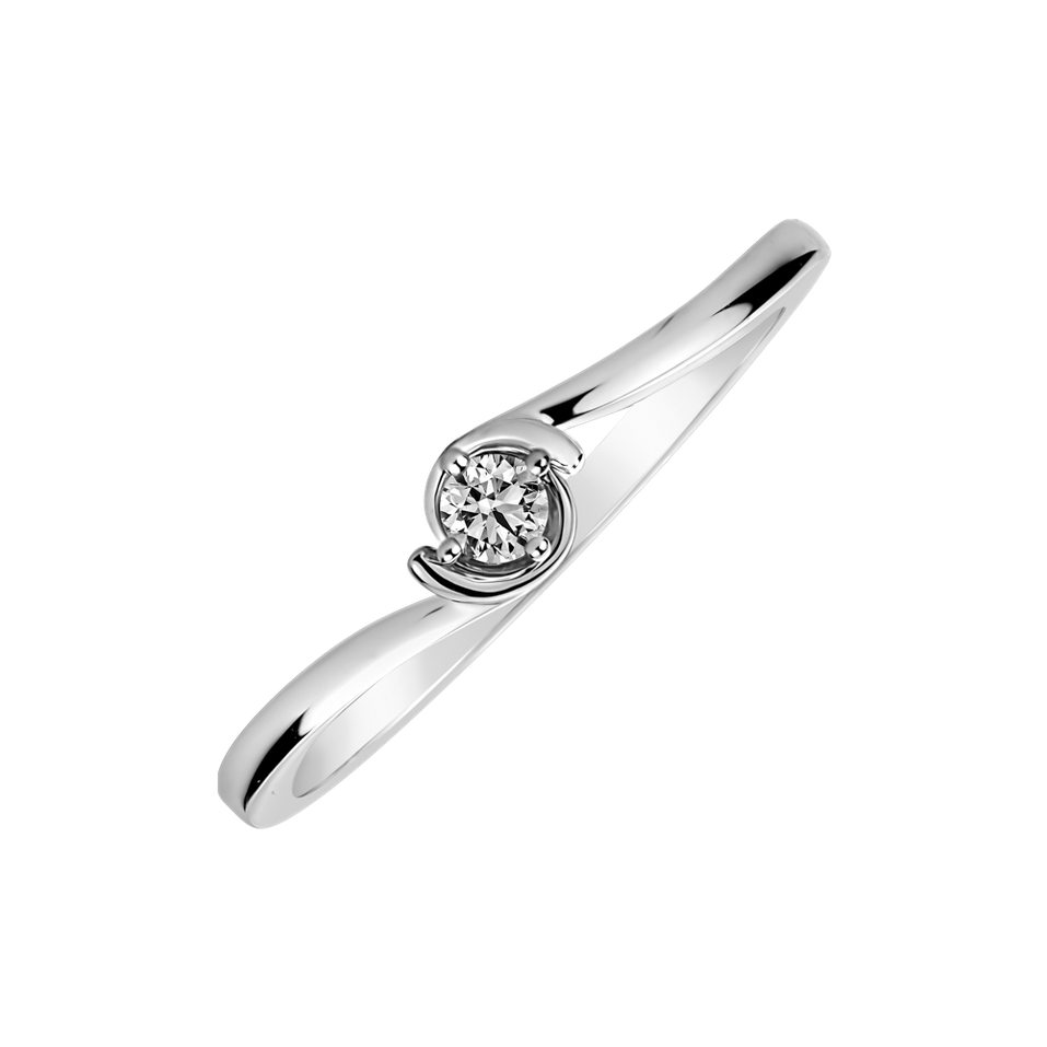 Diamond ring Love Symetry